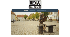 Desktop Screenshot of lkm-bau.de